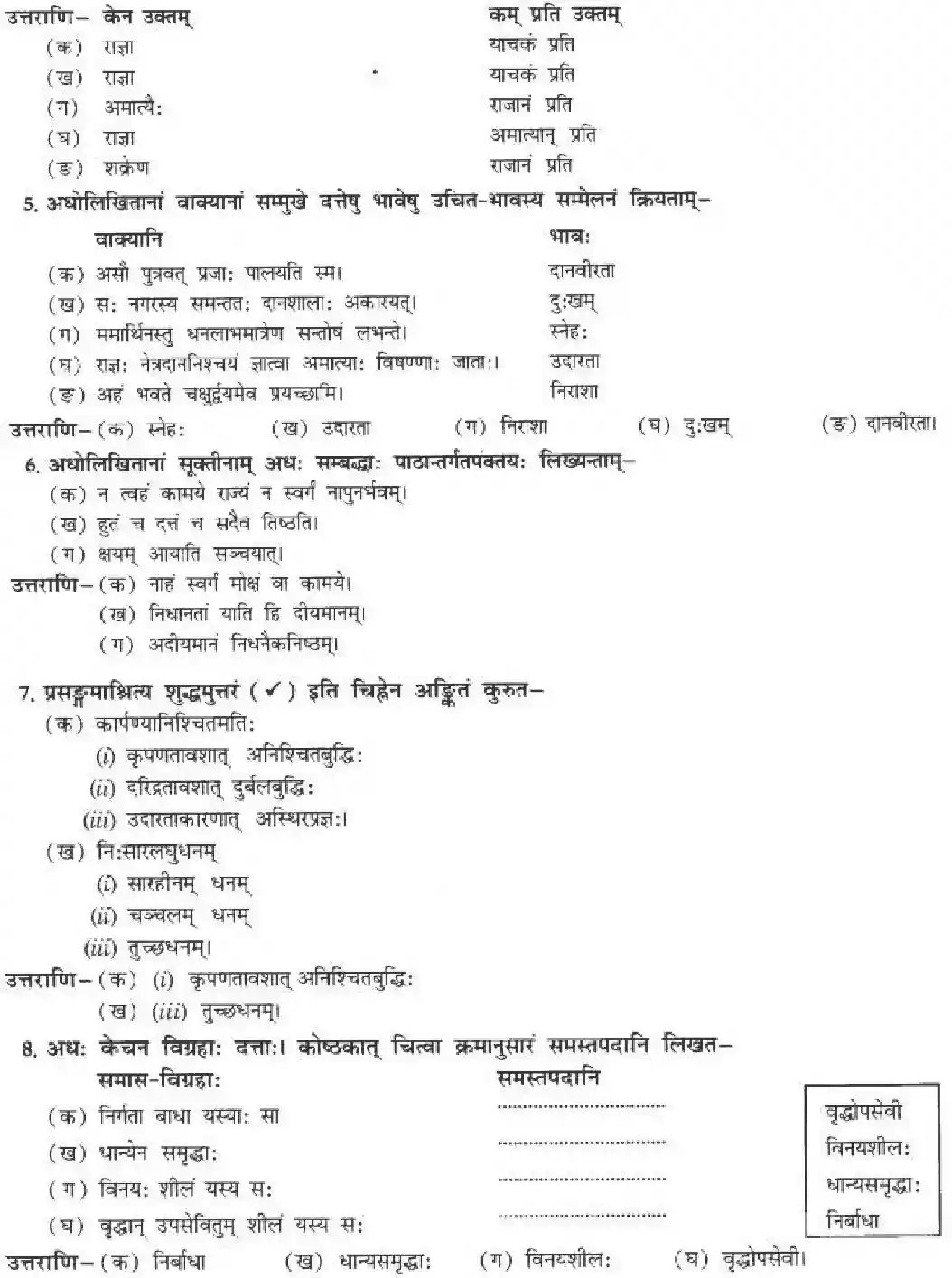 UP Board Solution 10 Hindi 4. नास्ति त्यागसमम् सुखम् Image 12