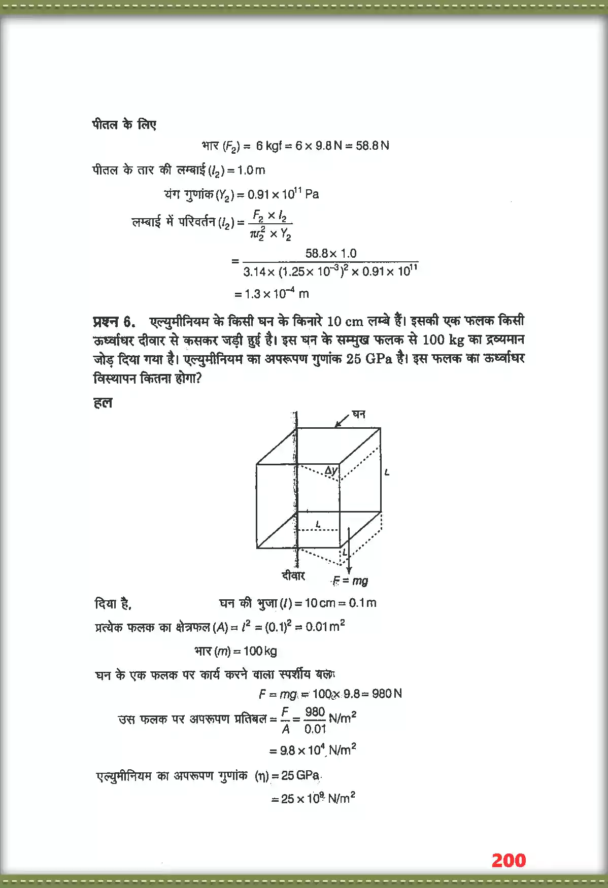 UP Board Solution 11 Physics 9. ठोसों के यांत्रिक गुण Image 4