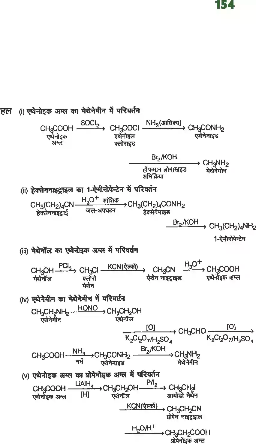 UP Board Solution 12 Chemistry 13. ऐमीन Image 12
