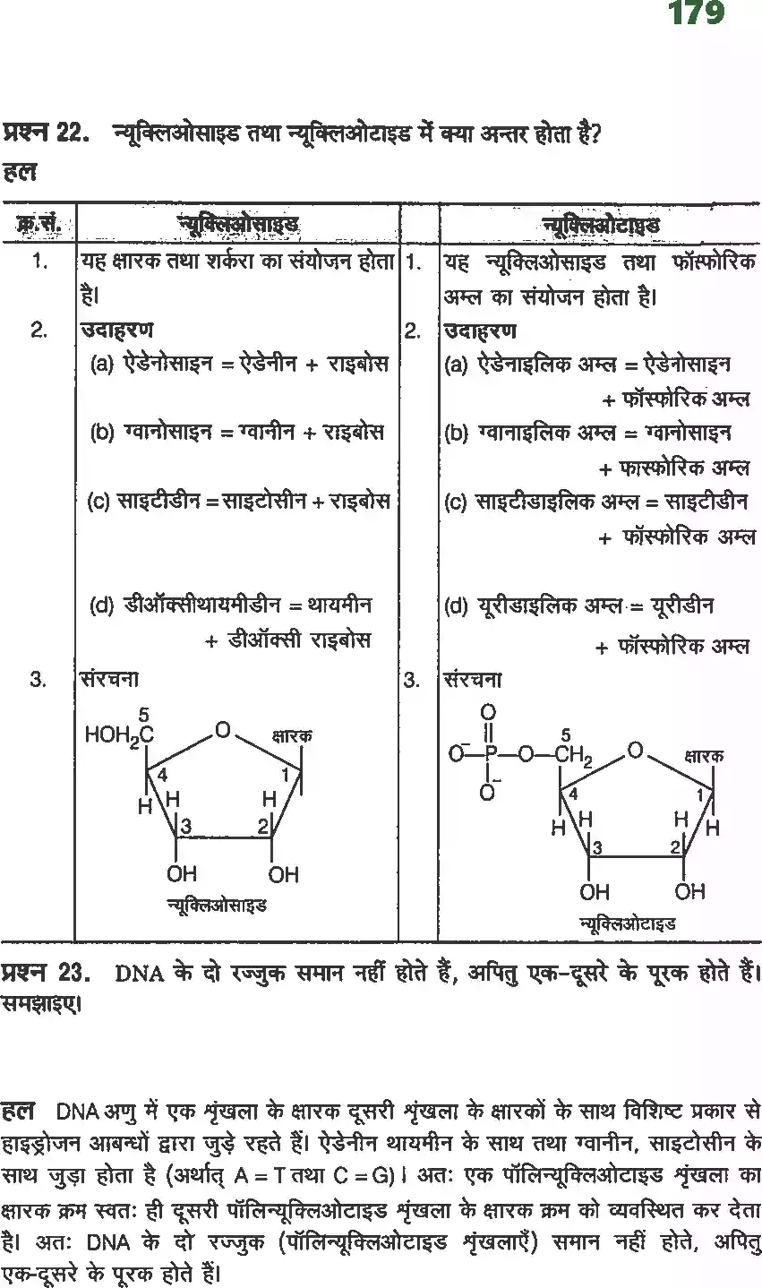 UP Board Solution 12 Chemistry 14. जैव अणु Image 12