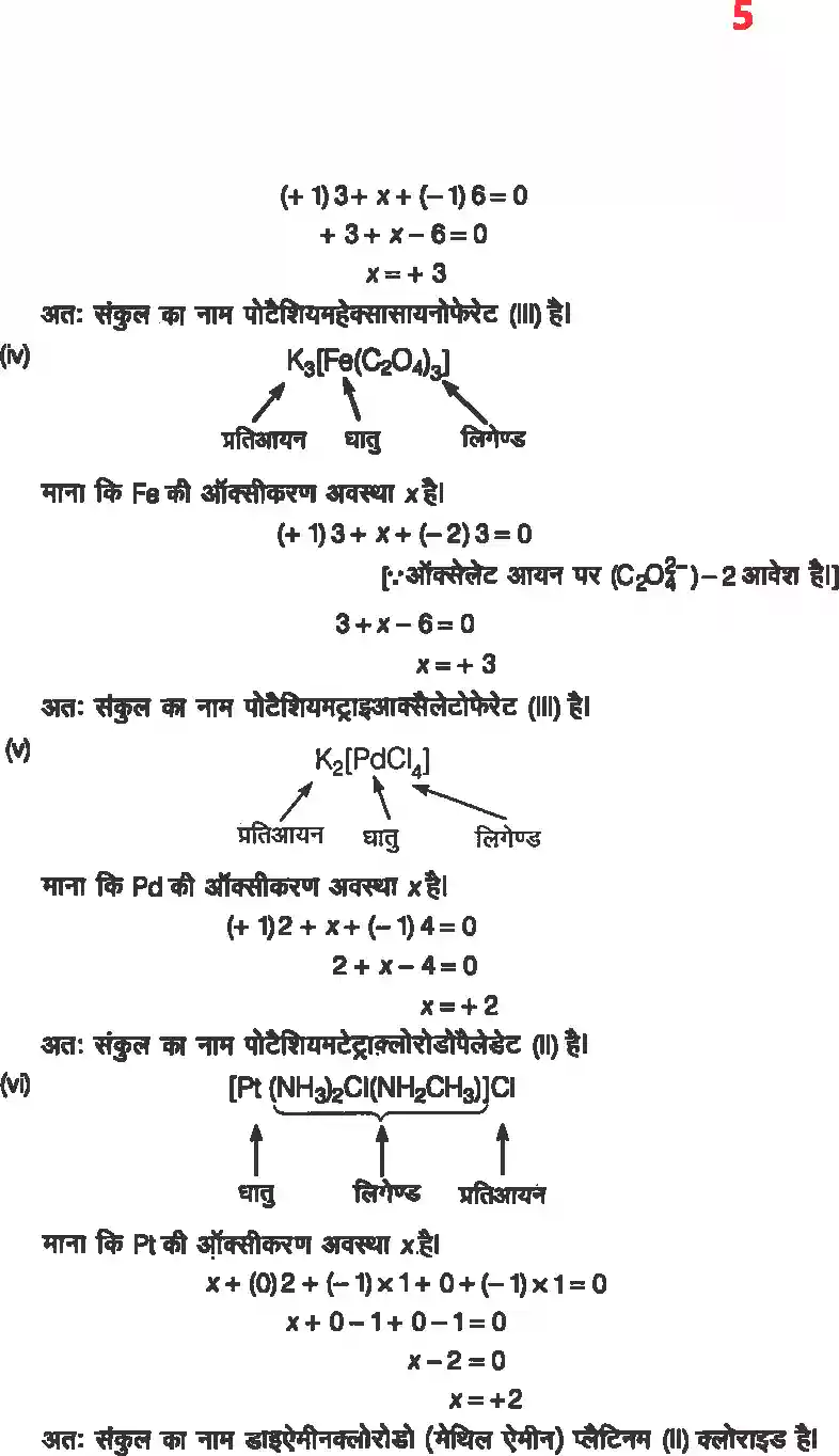 UP Board Solution 12 Chemistry 9. उपसहसंयोजक यौगिक Image 3