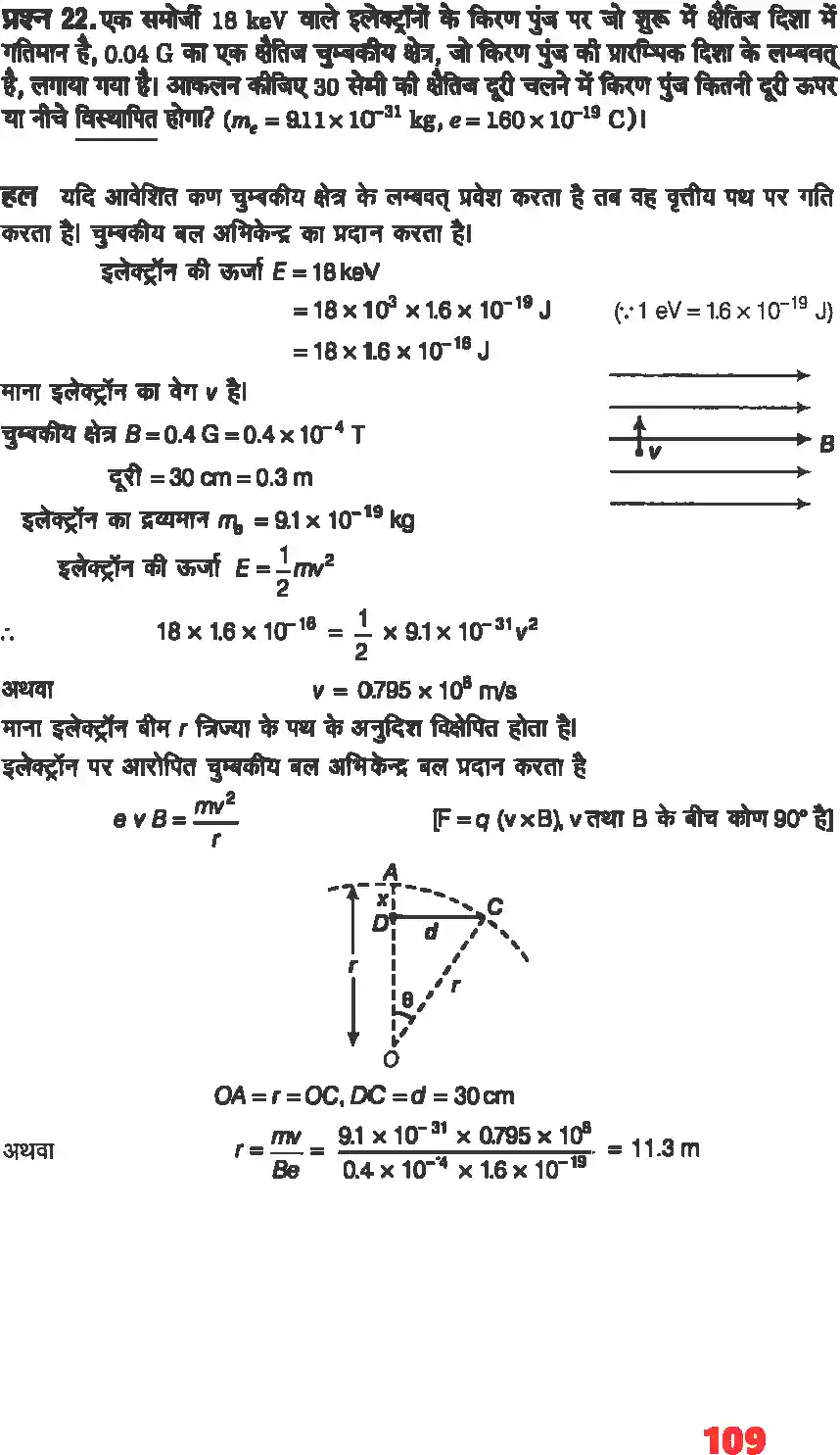 UP Board Solution 12 Physics 5. चुंबकत्व एवं द्रव्य Image 18