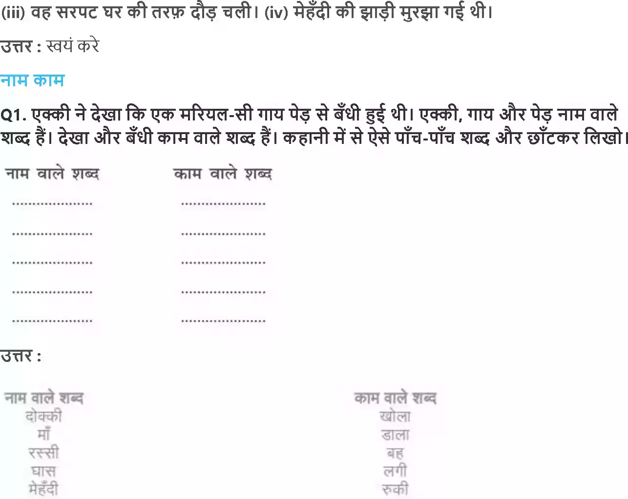 UP Board Solution 2 Hindi 15. एक्की दोक्की Image 3